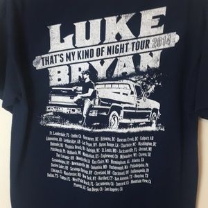 👗5/$25👗Luke Bryan Tour 2014 Tshirt Sz L